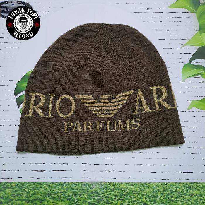 Gambar Kupluk/Beanie Emperio Armani Parfums, Original. dari Lapaktopi.Second undefined Tokopedia