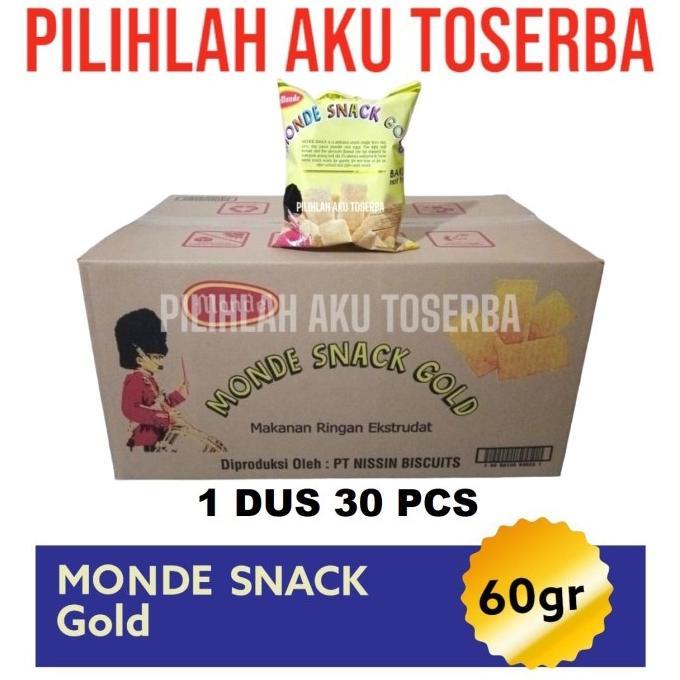 Gambar Tersedia Monde Serena Snack Gold 60 Gr - ( Harga 1 Dus Isi 30 ) dari AlnaziaID undefined Tokopedia