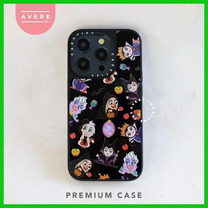 Gambar Diskon Premium Caseti-Fy Princess Edition Case Iphone 15 14 13 12 11 Pro Max Murah - VILLAINS BLACK, 14 PROMAX dari RYAN STORE 133 undefined Tokopedia