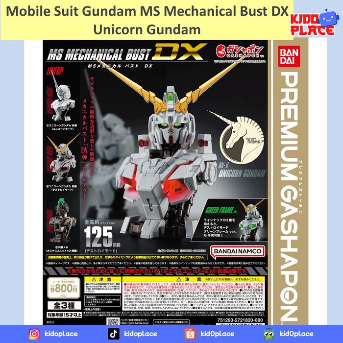 Gambar Mobile Suit Gundam MS Mechanical Bust DX Unicorn Gundam dari kid0-place undefined Tokopedia
