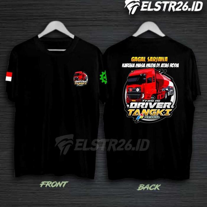 Gambar Promo Kaos Driver Tangki Pertamina Driver Muda Kaos Pesona Indonesia Baju Sopir Truck Pickup - Request Warna, 4XL dari siscaofficialshop undefined Tokopedia