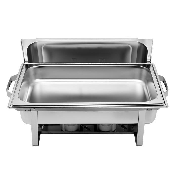 Gambar Chafing Dish Prasmanan Hotel Segi Panjang Stainless Steel Tebal - 1 Tray dari TOKO MEGA RIA NEW undefined Tokopedia