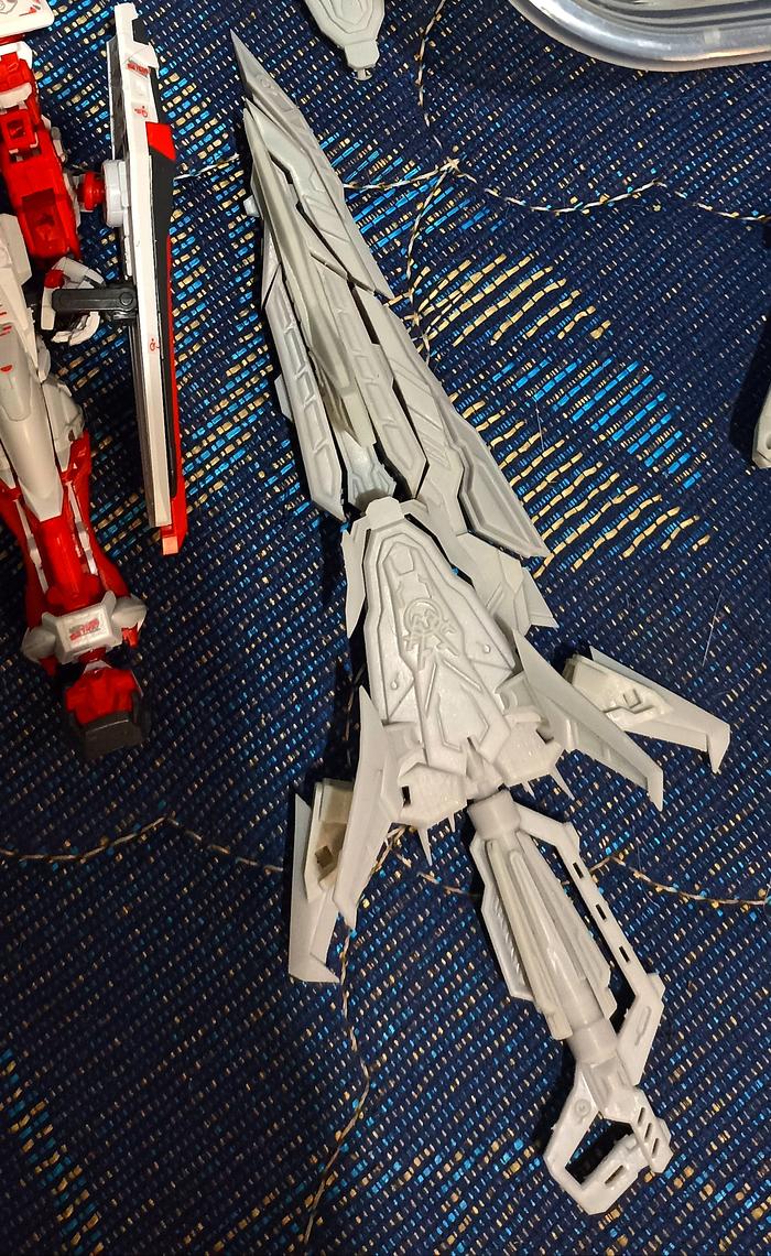 Gambar custom 3d print resin kit tactical arm skala 1/144 untuk astray red frame 1/144 - pedang dari threekey studio undefined Tokopedia