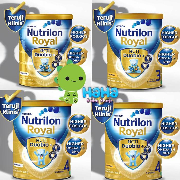 Gambar Nutrilon Royal 3 / Nutrilon Royal 4 Madu / Vanilla Susu Pertumbuhan Bubuk 800 gr dari TOKO HALLO MAMA undefined Tokopedia