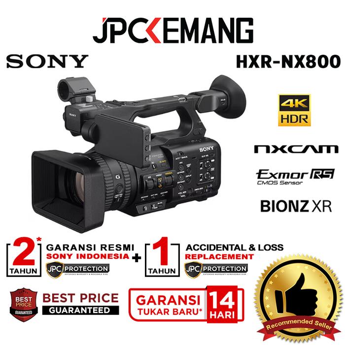 Gambar Sony HXR-NX800 4K HDR NXCAM Handheld Camcorders Sony HXR NX 800 HXRNX800 Garansi Resmi - StandardPackage dari JPC Kemang undefined Tokopedia
