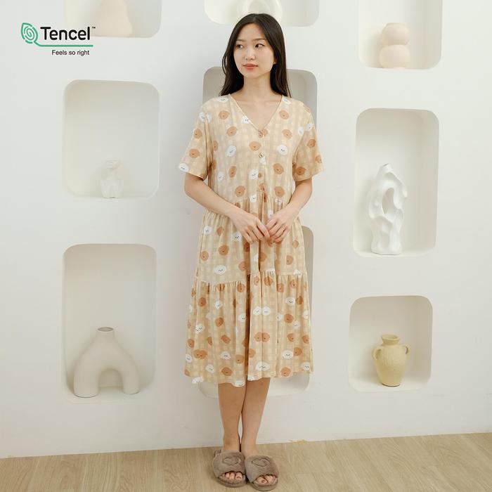 Gambar Cielyn | Playtime Collection | Mochi Set | TENCEL Micromodal | Piyama Couple Moms & Kids - DRESS, S dari Cielyn Official undefined Tokopedia