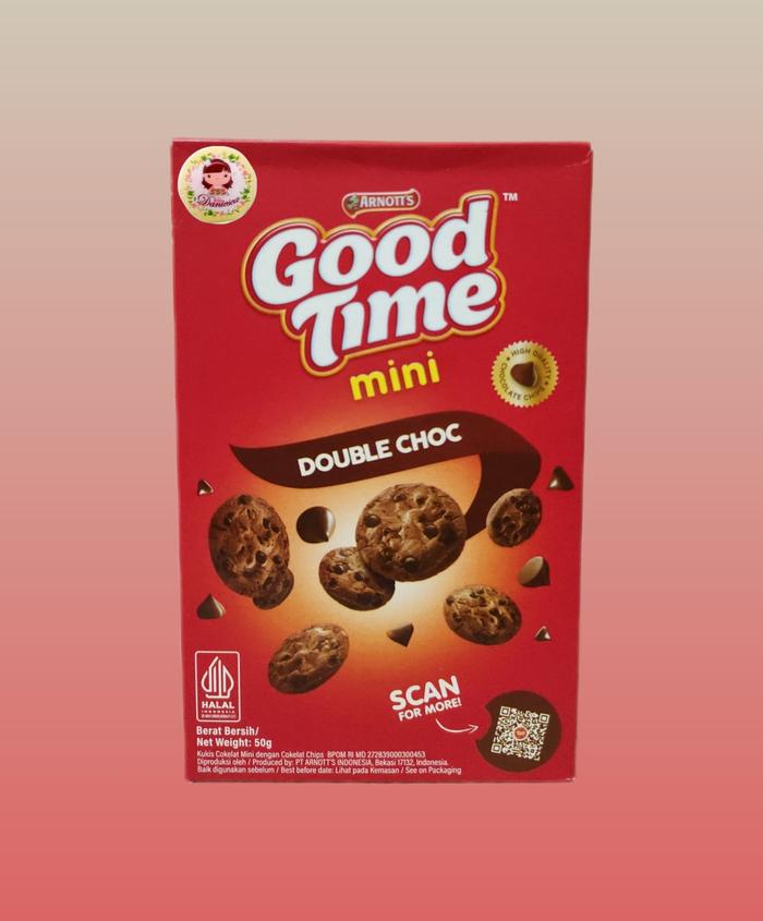 Gambar Good Time Mini Double Choco 18gr ( ds bgr ) - Good Time 50gr dari Daniesca Chocolate undefined Tokopedia