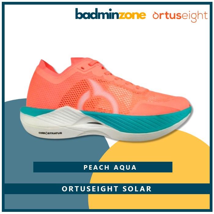 Gambar Sepatu Ortuseight Solar Original Sepatu Ortus Carbon Plate Sport Running Olahraga Lari Original - Peach Aqua, 40 dari Badminzone.id undefined Tokopedia