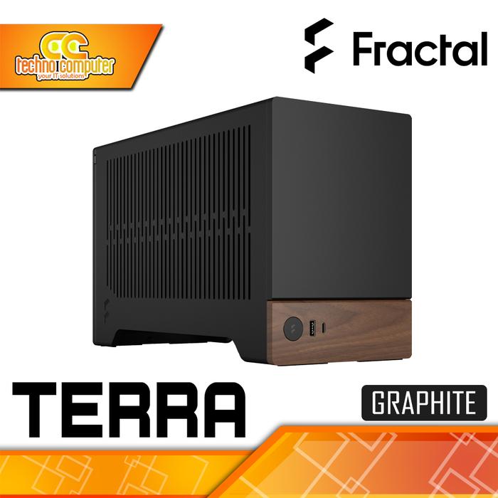 Gambar CASING FRACTAL Design TERRA - Mini Tower mITX Case - Graphite dari Techno Computer Bali undefined Tokopedia
