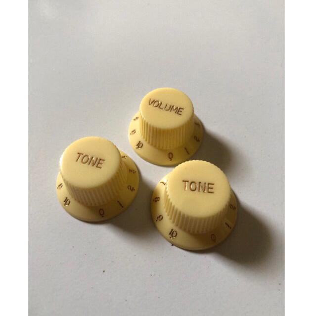 Gambar Knop Guitar Stratocaster Vintage (Tone,Tone & Volume) - Ivory dari Vintagestore7 undefined Tokopedia