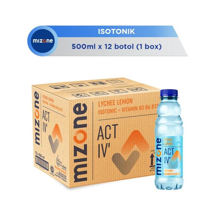 Gambar READY STOCK MIZONE 500 ml 1 Dus - Lychee Lemon dari Kledung Jaya Official undefined Tokopedia