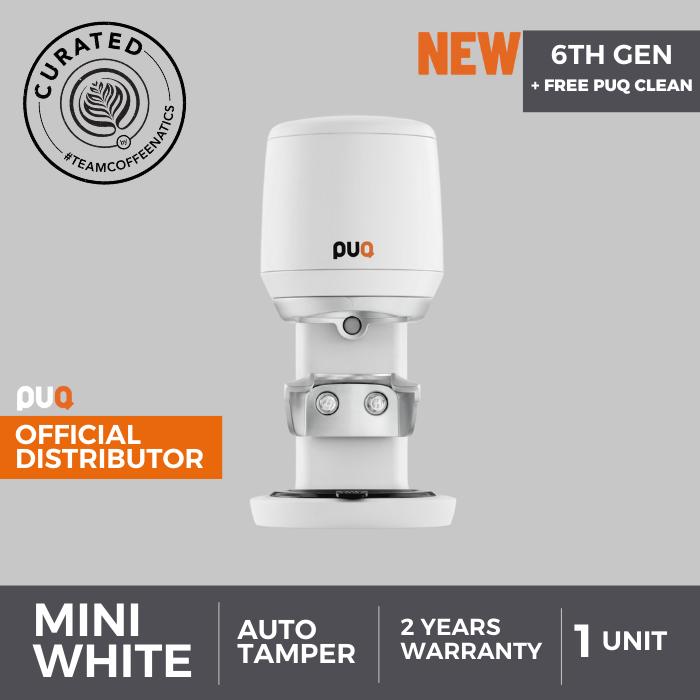 Gambar PUQpress Mini Automatic Coffee Tamper - Mesin Tamping | Coffeenatics - Putih dari Coffeenatics Kota Medan Tokopedia