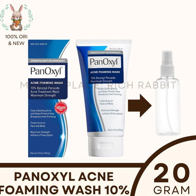 Gambar Promo / Panoxyl Acne Foaming Wash Benzoyl Peroxide 10% Maximum Strength Terlaris - SHARE 20GR dari Paublo Store undefined Tokopedia