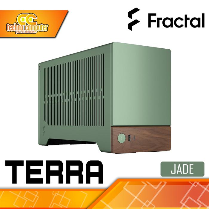 Gambar CASING FRACTAL Design TERRA - Mini Tower mITX Case - Jade dari Techno Computer Bali undefined Tokopedia