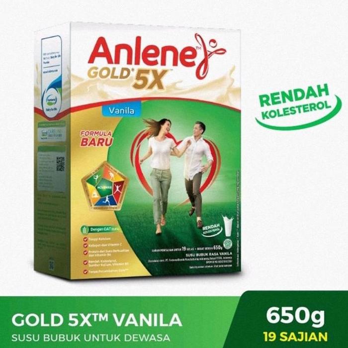 Gambar ANLENE GOLD 640gr ( COKLAT, VANILLA DAN ORIGINAL ) - Coklat, JULI 2024 dari TOKO HALLO MAMA undefined 3 Tokopedia