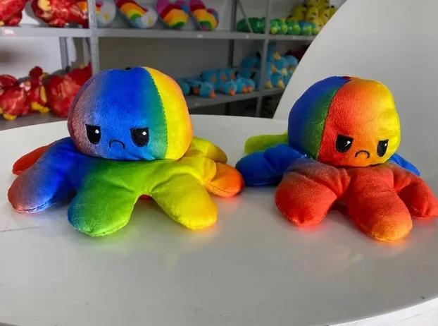 Gambar Octopus happy-sad toys- Pop powder Toy- It Octopus two-side Burbuja Mood kawaii POP items Octopus Plush Decoration angry pulpo - 27 dari cahyono 87 undefined Tokopedia