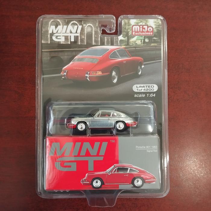 MINI GT Porsche 901 1963 Signal Red チェイス Mini GT 1/64 Porsche 901 1963 Signal Red – Anatolian Brands