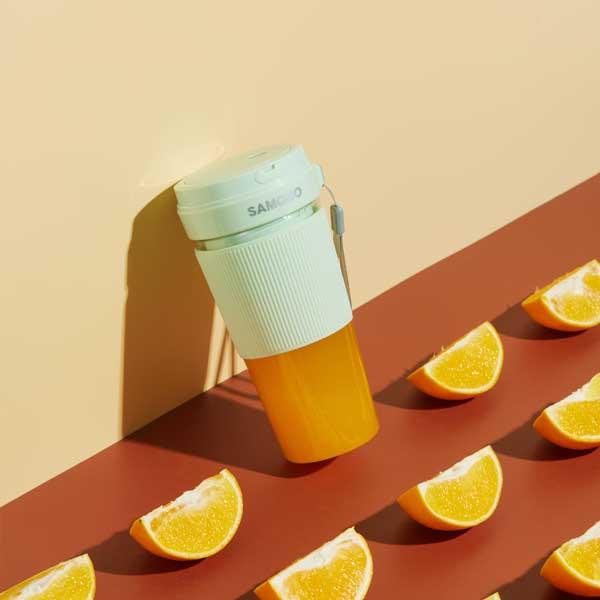 Gambar Samono 400ML Portable USB Juicer Blender Mini Plastik Food Grade 4 Pisau SW-Y9 - Hijau dari MiFun Living undefined Tokopedia