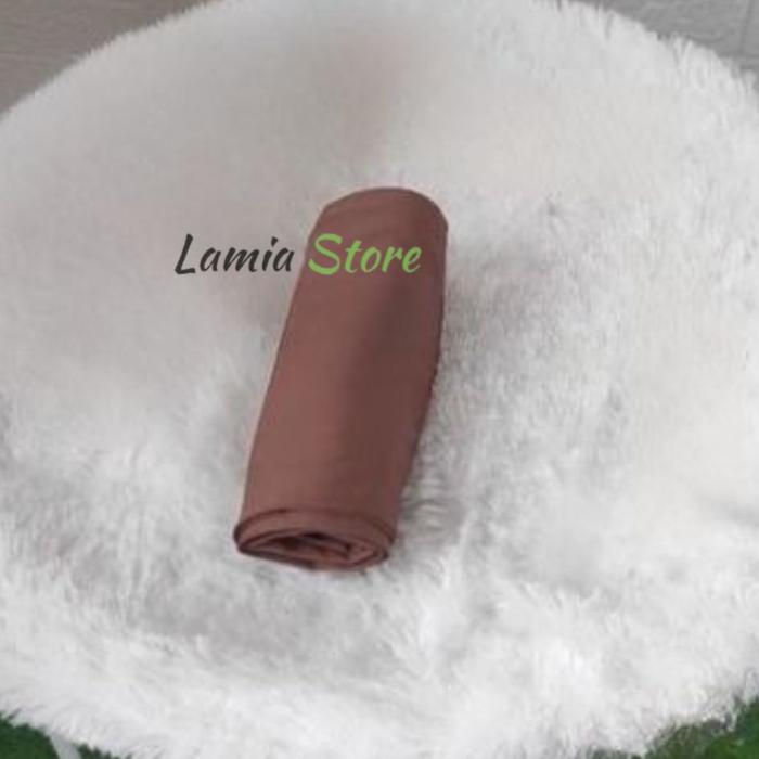 Gambar Manset Baju Manset Wanita Lengan Panjang Daleman Hijab Gamis Inner Dress Bahan Outfit Spandek Bahan Lembut - Mocca , Jumbo dari Laaamia Store undefined Tokopedia