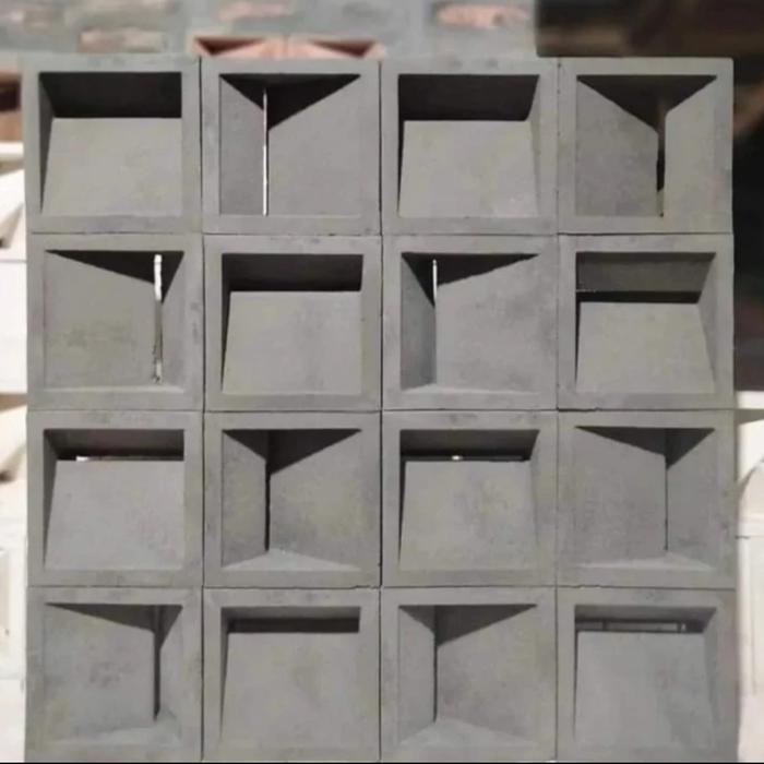 Jual Roster beton minimalis naco sipit 2 muka Roster halus (2sisi ...