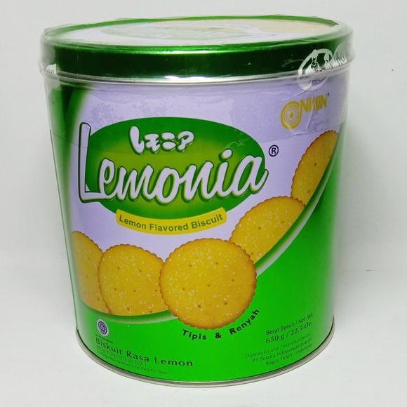 Gambar nissin biskuit lemonia kaleng 650 gram dari Rasa Galaxy undefined Tokopedia