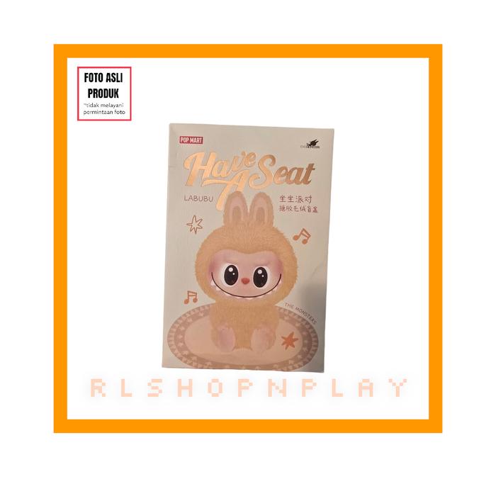 Gambar Boneka Labubu the Monster Have a Seat Version 2 - Blindbox Random dari rlshopandplay undefined Tokopedia