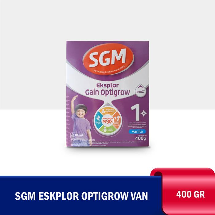 Gambar SGM ESKPLOR OPTIGROW VAN 400 GR BOX dari Farmasi Nusantara official undefined Tokopedia