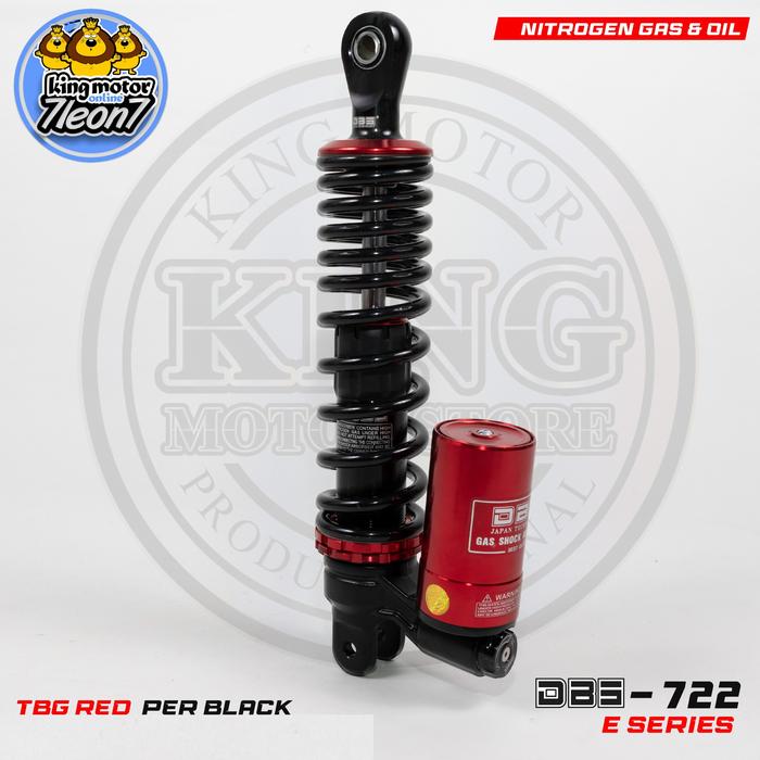 Gambar Shock DBS 722 E series 330 mm 310 mm Gold Yellow Vario Beat Scoopy Mio - red black, 310mm dari DBS by MGV undefined Tokopedia