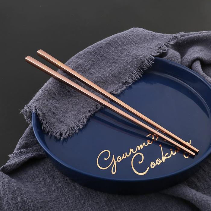 Gambar 1 SET Sendok Garpu Hotel Resto Stainles Tebal Premium Dinner Tea Spoon - SUMPIT-ROSEGOLD dari Mega Indo Grosir undefined Tokopedia