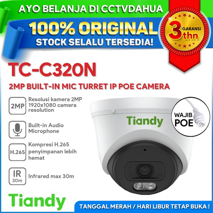 Gambar IMOU IPC-T22AP DAHUA IMOU H.265 POE TURRET IP CAMERA BERGARANSI RESMI - TC-C320N dari cctvdahua undefined Tokopedia