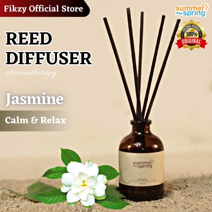 Gambar Pengharum Summer Spring Parfum Pewangi Toilet Kamar Mandi Aromatherapy Tahan Lama 40ml - jasmine dari Fikzy Official Store undefined Tokopedia