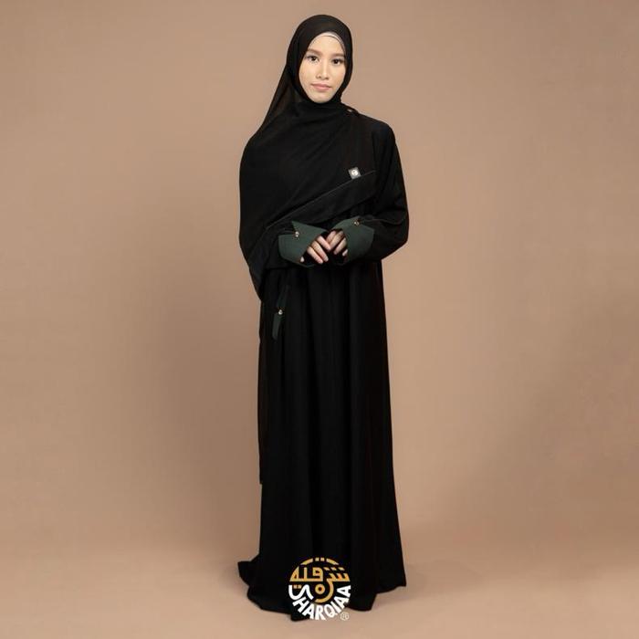 Jual [READY] SHARQIAA NATIONAL DAY ABAYA INCLUDE HIJAB PASHMINA