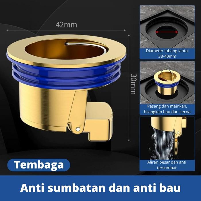 Gambar Katup Penutup Lubang Saluran Air Buka Tutup Secara Otomatis Anti Tikus - DRAIN TEMBAGA dari Fasa Karsya Karya undefined Tokopedia