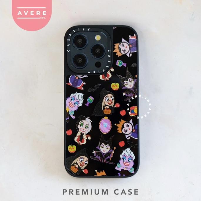 Gambar PREMIUM CASETI-FY PRINCESS EDITION CASE IPHONE 15 14 13 12 11 PRO MAX - VILLAINS BLACK, 14 PROMAX dari dameria@store20 undefined Tokopedia