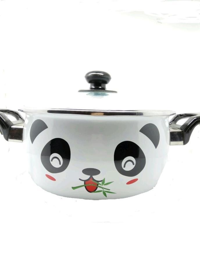 Gambar aD@ 0 Maspion Hello Panda Panci Enamel 18 cm dari endah536 undefined Tokopedia