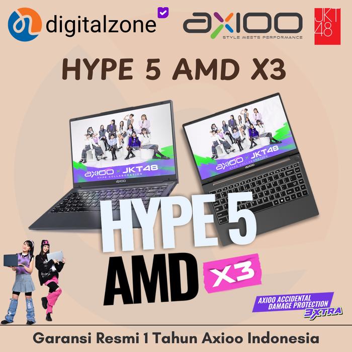 Gambar Axioo HYPE 5 X3 Special Edition AXIOO X JKT48 - Ryzen 5 3500U 8GB 256GB 14'' IPS FHD - DOS, 8/256GB dari DIGITAL ZONE_NEW undefined Tokopedia