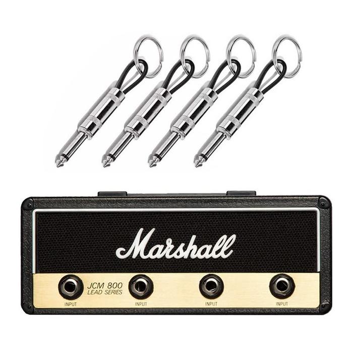 Gambar NEW Key Holder Marshall & Fender Jack Rack Plug In Rak Gantungan Kunci Includes 4 Keychains - Marshall dari emmydwiutami undefined Tokopedia