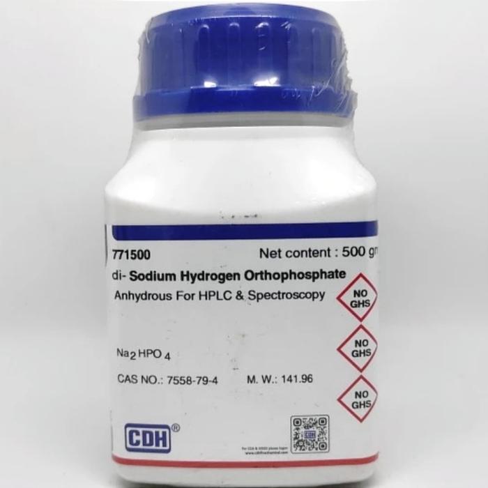 Jual di-Sodium Hydrogen Ortho Phosphate Anhydrous CDH 500 GR 771500 ...
