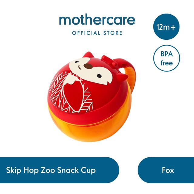 Gambar Skip Hop Zoo Snack Cup - Tempat Cemilan Anak Sekolah - Fox dari Mothercare Indonesia undefined Tokopedia