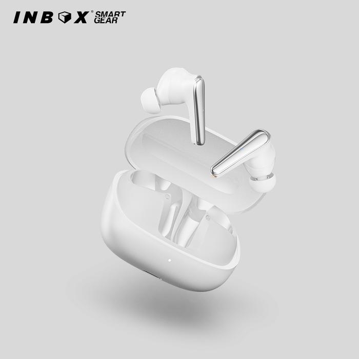 Gambar Inbox TW-1Plus TWS ENC Wireless Earphone Bluetooth 5.3 HD Bass Audio Mic - Putih dari Gold ACC Indonesia undefined Tokopedia