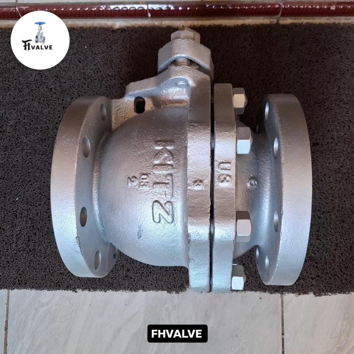 Gambar Ball Valve KITZ 4" Inch Cast Iron Flange Jis 10K - DN100 dari FHVALVE undefined Tokopedia