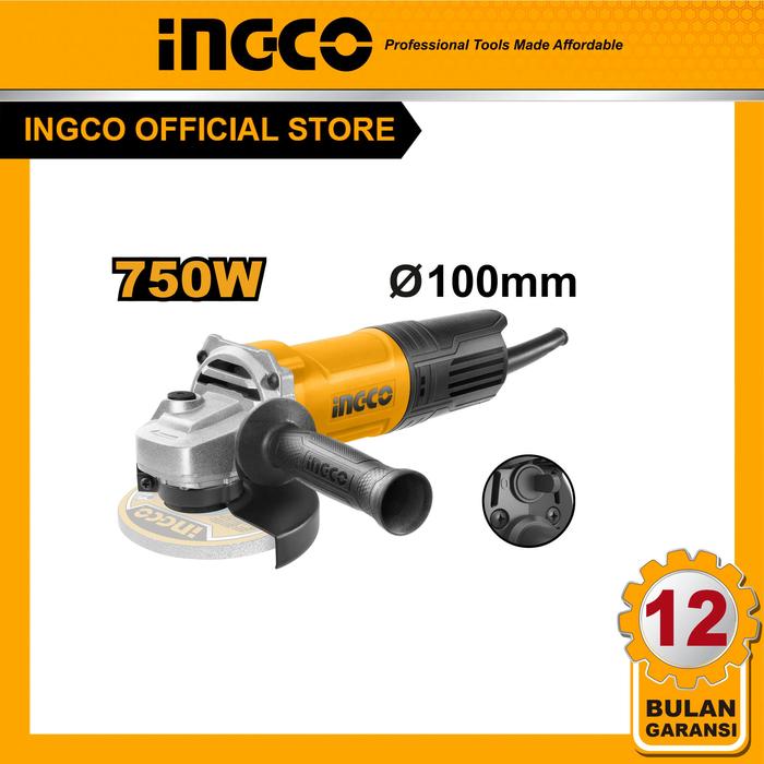 Gambar MESIN GRENDA 4" 750WATT (SS) AG750282 - AG750180CG dari INGCO INDONESIA undefined Tokopedia