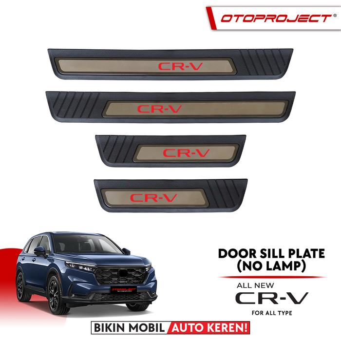 Gambar DOOR SILL PLATE CRV 2024 HYBRID / TURBO - TANPA LAMPU dari adventure accesories undefined Tokopedia