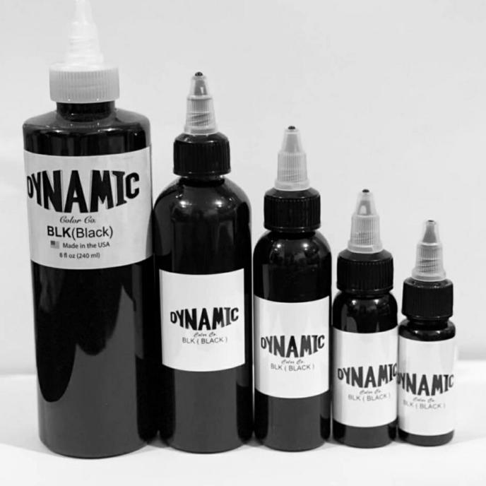 Gambar TINTA TATTOO BLACK DYNAMIC BLK 1/2oz - 8oz - 1/2oz dari CV MARTHA WIJAYA undefined Tokopedia