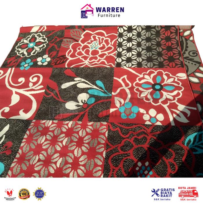 Gambar Karpet Lantai Ukuran 3x4 / Ambal Lantai Ukuran 3x4 - JUMBO - Motif A dari Rezeki Furniture Jambi undefined Tokopedia