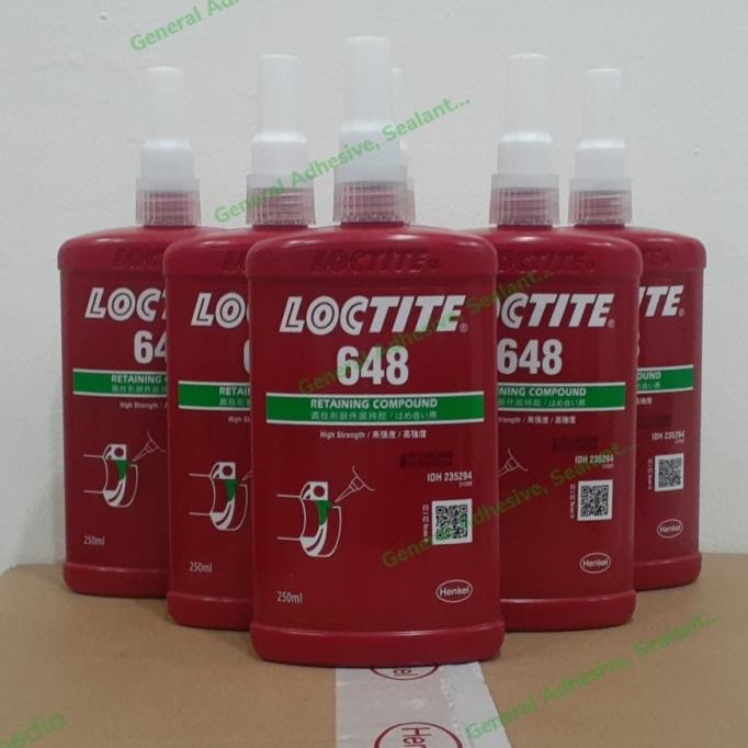 Gambar Loctite 648 250ml Retaining Compound (Original Product New Packaging) dari Aldie shoop undefined Tokopedia