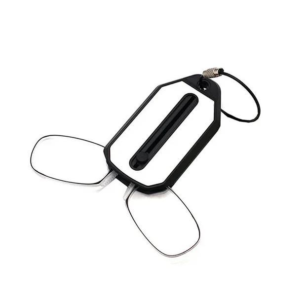 Gambar New Folding Legless Nose Clip Reading Glasses Men Women Mini Portable Hyperopia Eyeglasses With Keychain Glasses Box - 100 dari huliantopart undefined Tokopedia