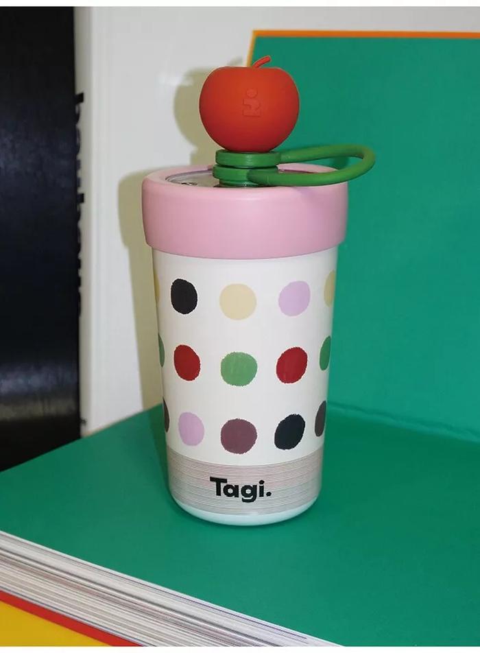 Gambar Tagi Imagine Apple Tumbler Stainless - bobo apple dari Mozo Official undefined Tokopedia