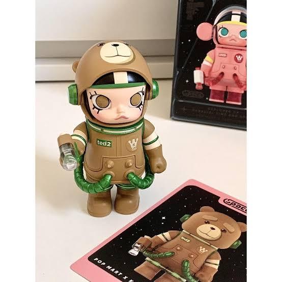 Gambar Space Molly V3 100% Pop Mart POPMART Original Sealed Foil - Varian Ted2 / Ted 2 dari Gnomes Store undefined Tokopedia