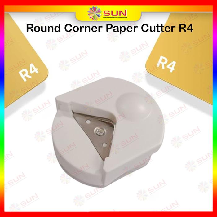 Gambar Round Corner Cutter 3 in 1 Pemotong Sudut Corner Puncher Rounder Pemotong Ujung Kertas Plastik pembolong kertas Alat - R4 WHITE, Surabaya dari Sun Indonesia undefined Tokopedia